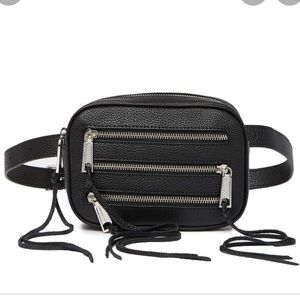 NWOT Rebecca Minkoff 3 zip belt bag